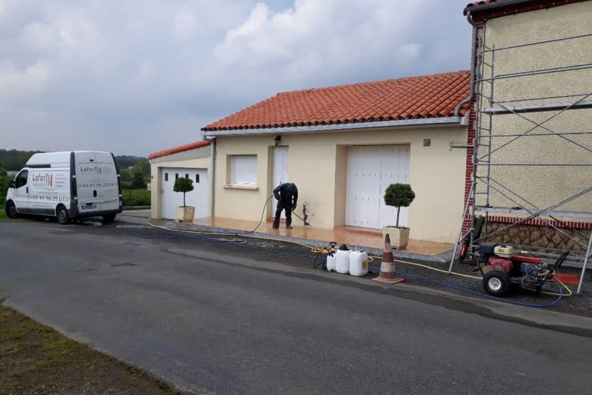 Lefort Decoration Peintre Cholet Ravalement De Facade 9